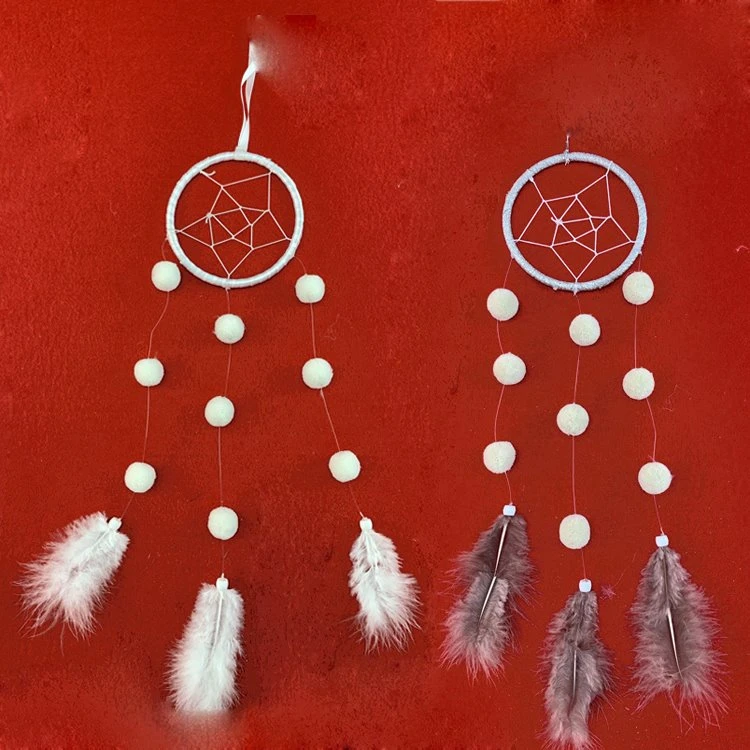 Feathers On Dream Catchers