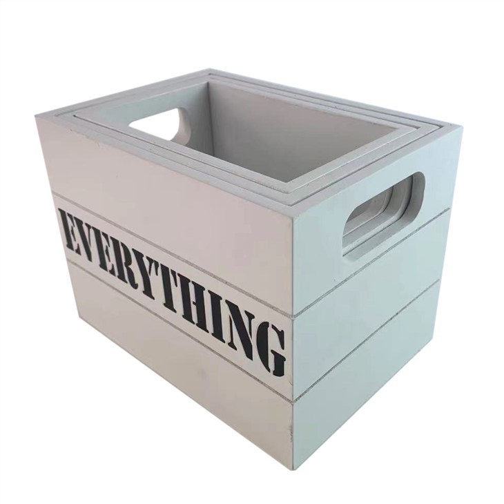 Wooden Storage Box Set