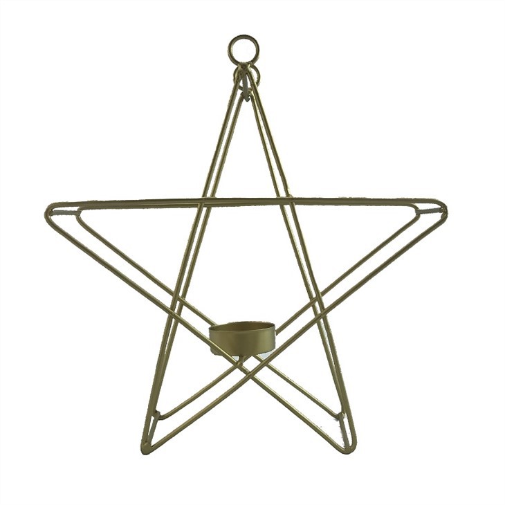 Metal Star Tealight Holder