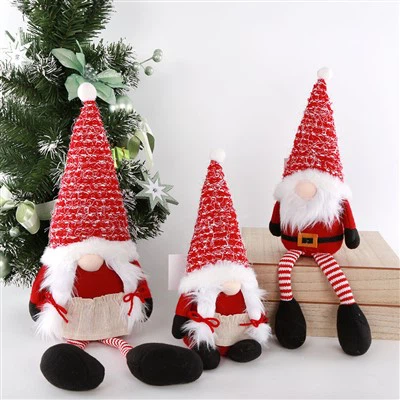 Fabric Christmas Santa Claus Doll Decor